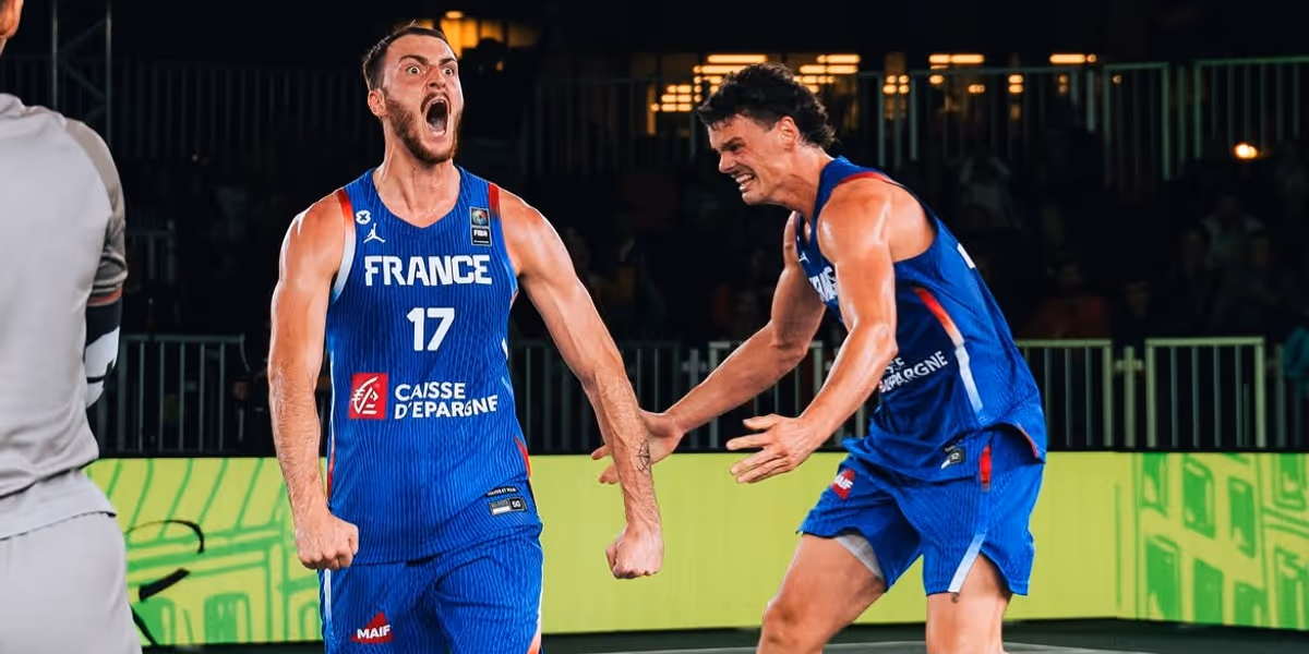L’Equipe de France masculine 3X3 décroche le bronze européen
