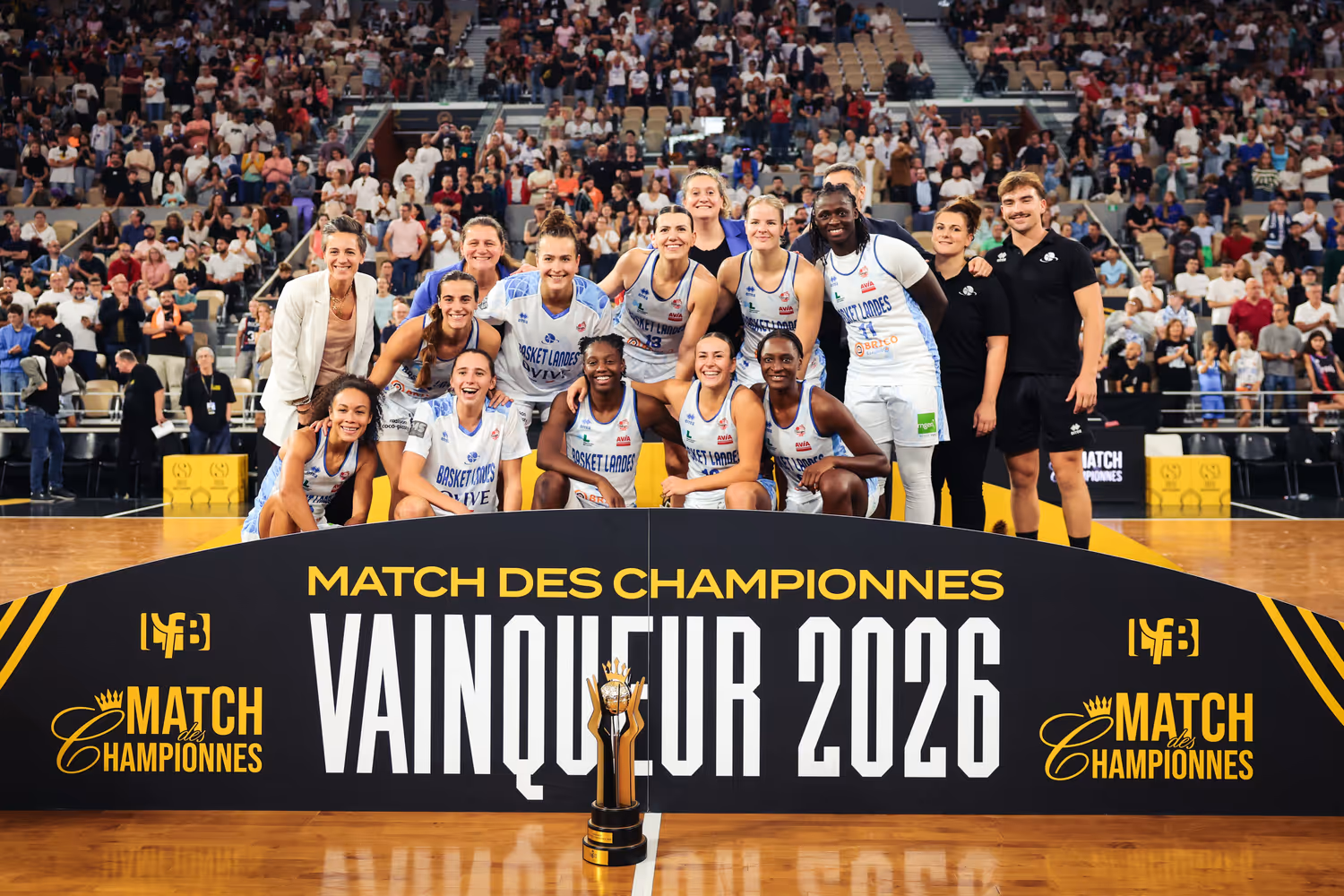 Basket Landes remporte le Match des Championnes