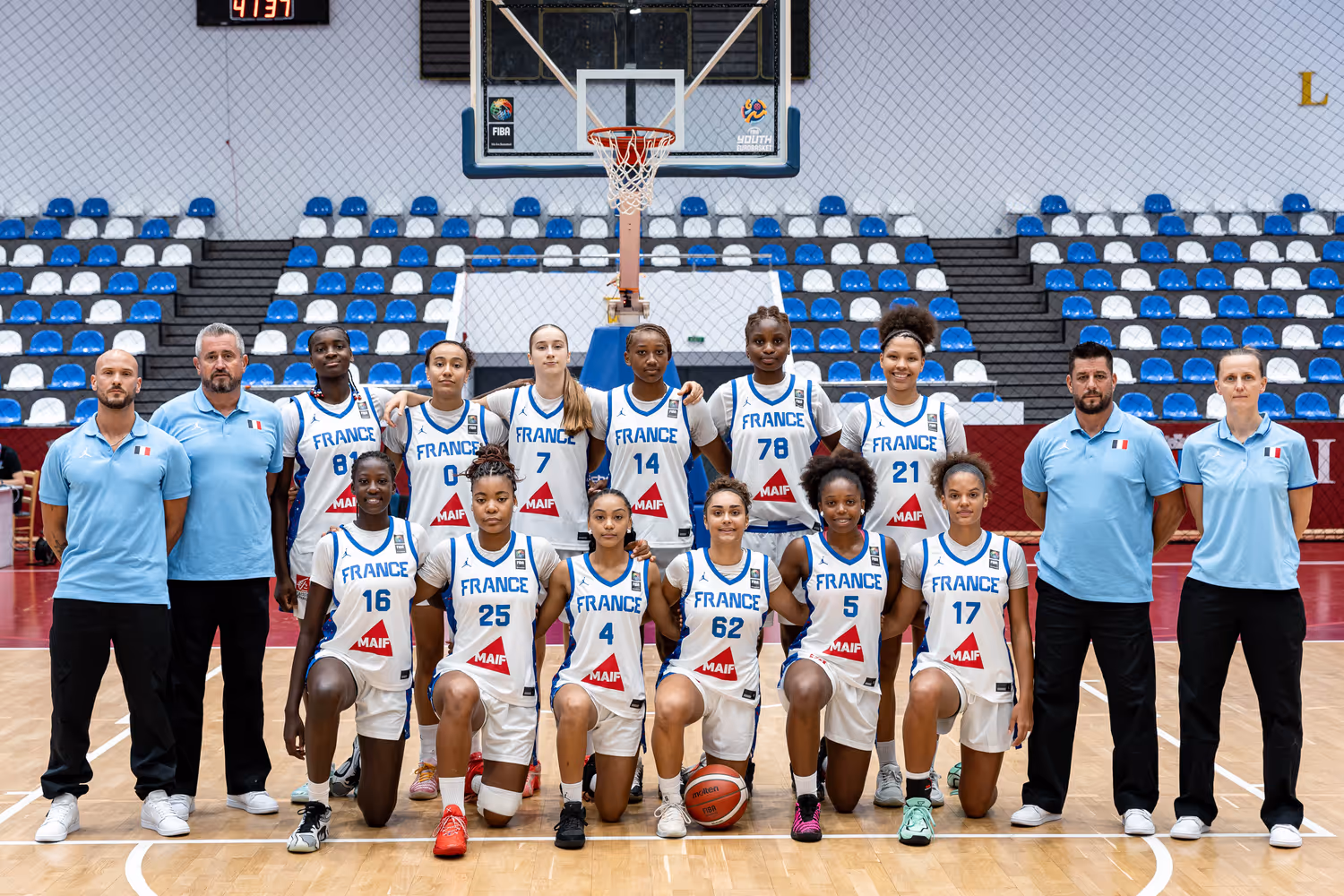 Les U16 féminines étrillent la Croatie