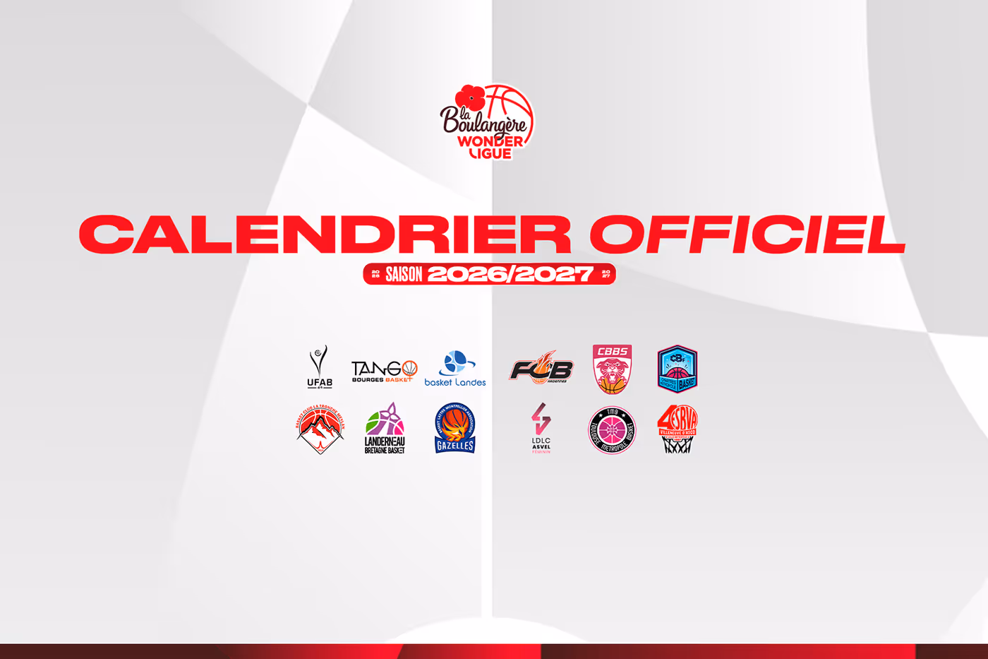 Calendrier Lbwl 26 27 Actu