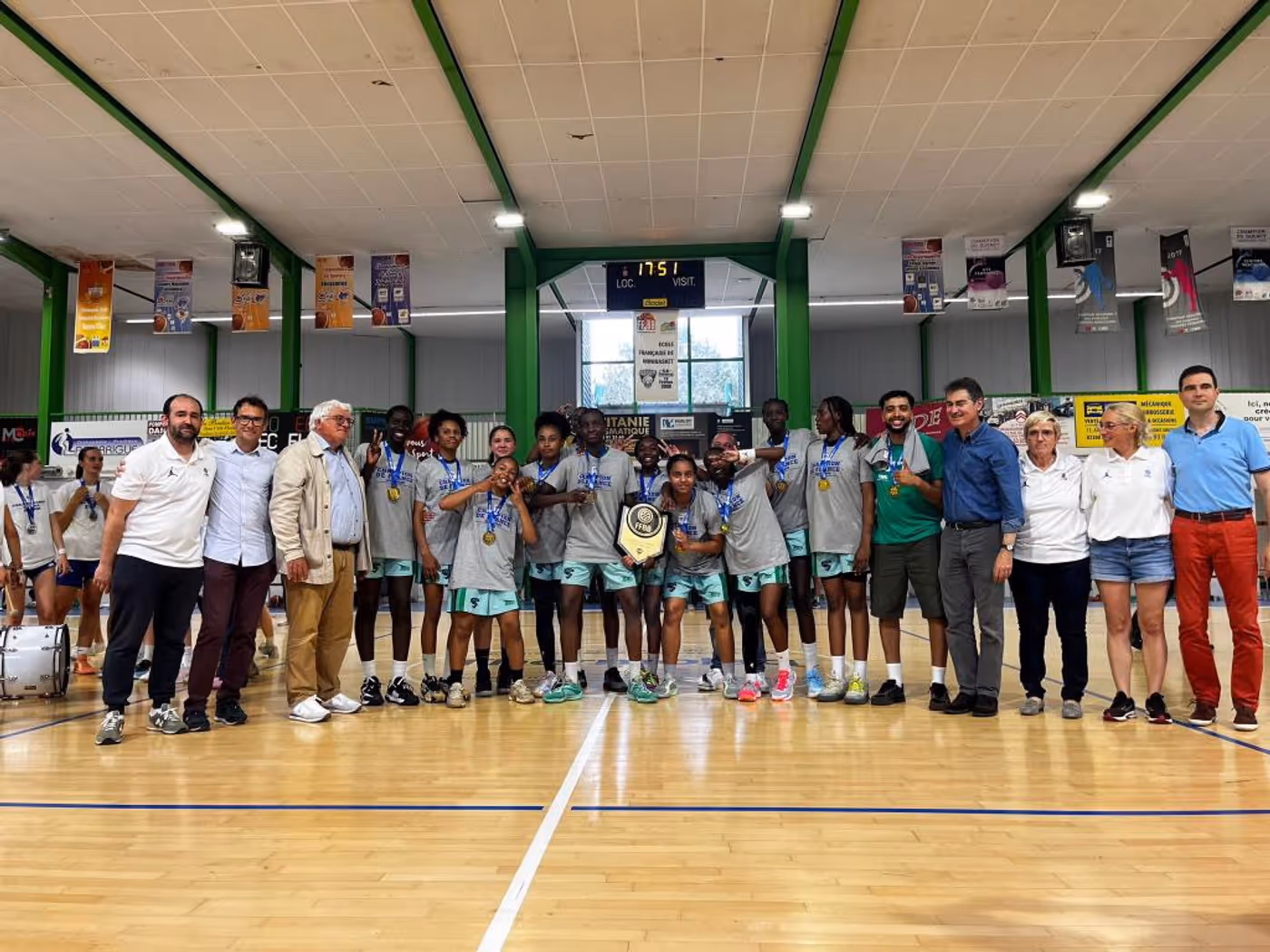 Photo U15 F Groupe B Ctc Pole Basket 77 91 Sud Centre