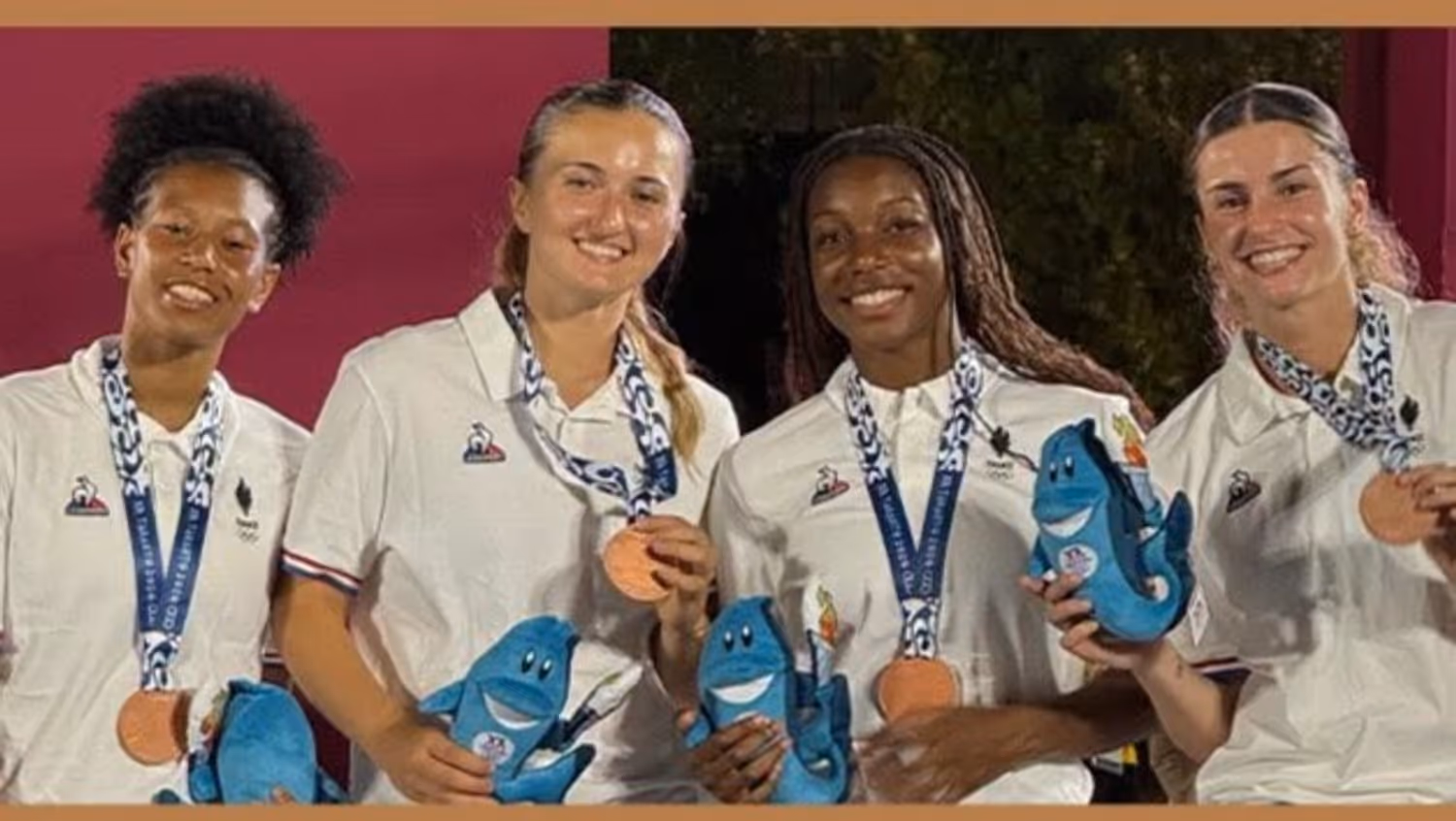 Les Bleues U23 en bronze aux Jeux Méditerranéens