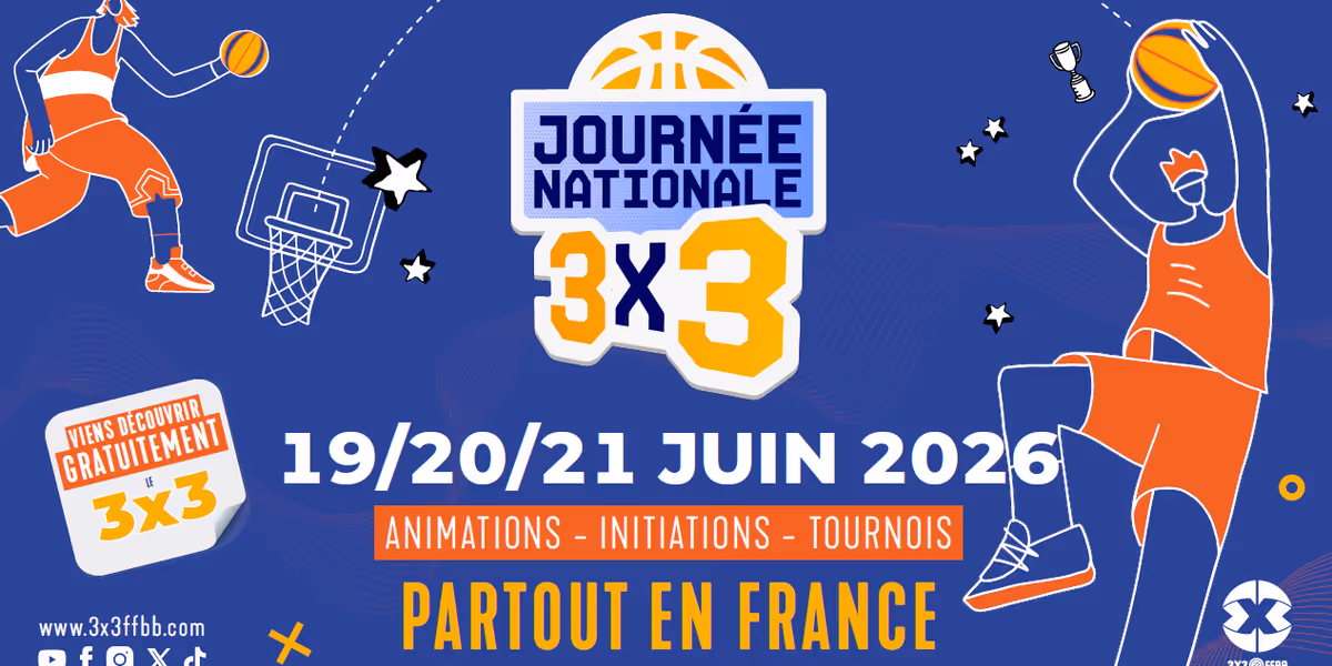 En Juin, tu rejoins le 3x3 !