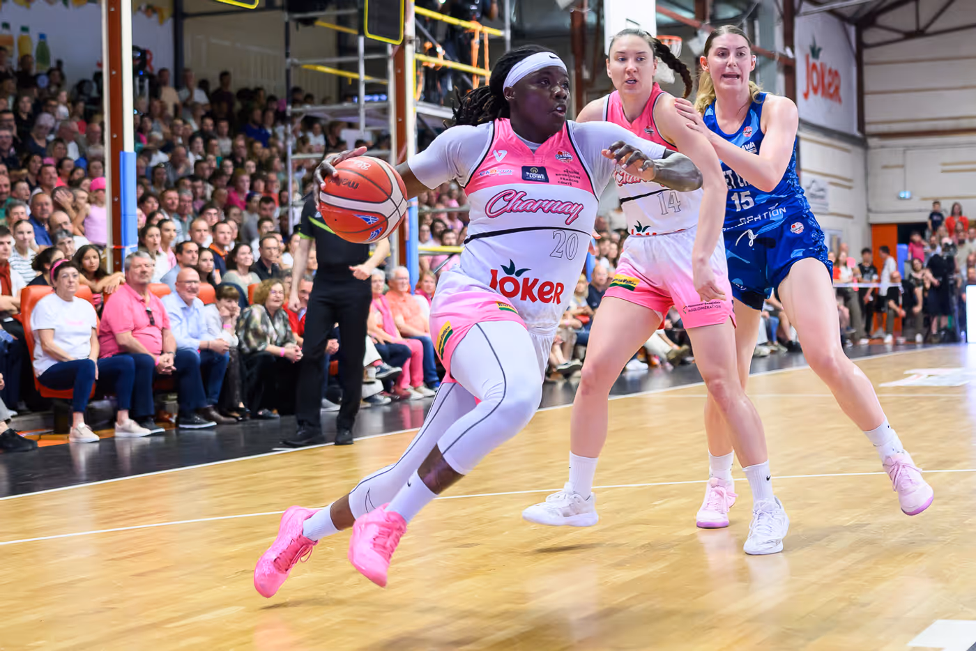 Lfb 2024 2025 Playoffs 1 2f Aller Charnay Basket Landes Shakayla Thomas
