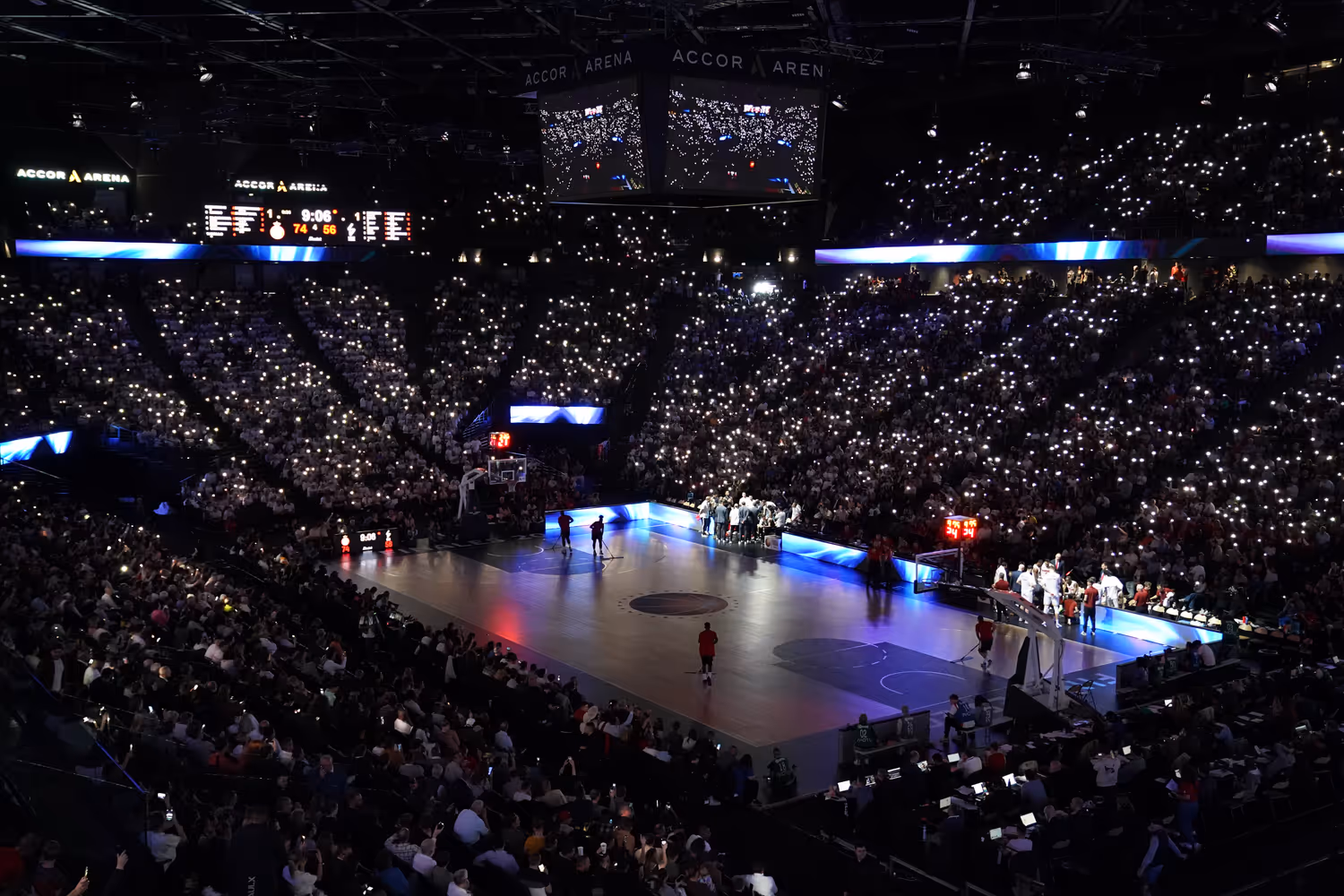 Une expérience à vivre à l'Accor Arena