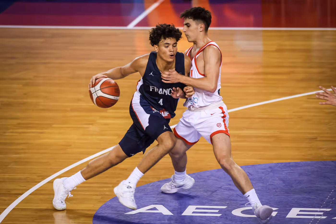 Eurobasket U16m 2024 Finale Fra Esp Natéo Gabriel Des Bordes