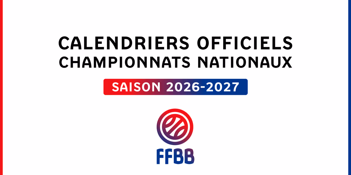 Les calendriers 2026-2027 dévoilés (hors HNC)