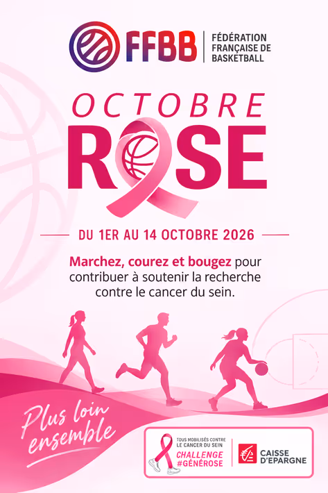 La FFBB se mobilise contre le cancer du sein