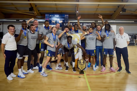 Adge sacré champion de France NM3