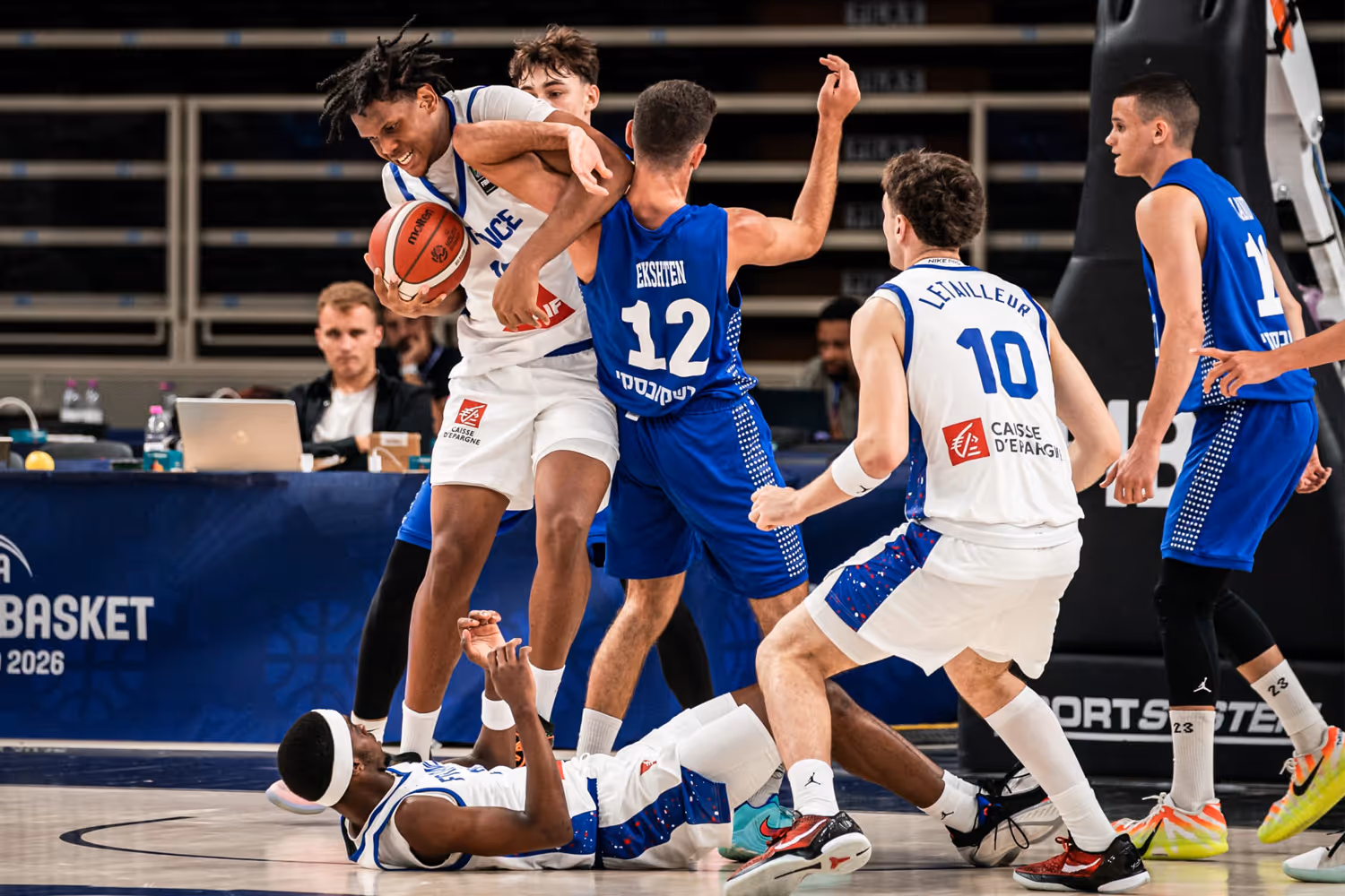 Les U18 cèdent face à Israël