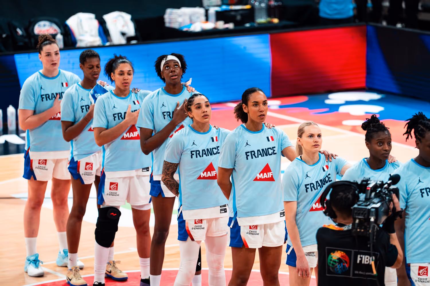 Les Bleues versées dans le Groupe B