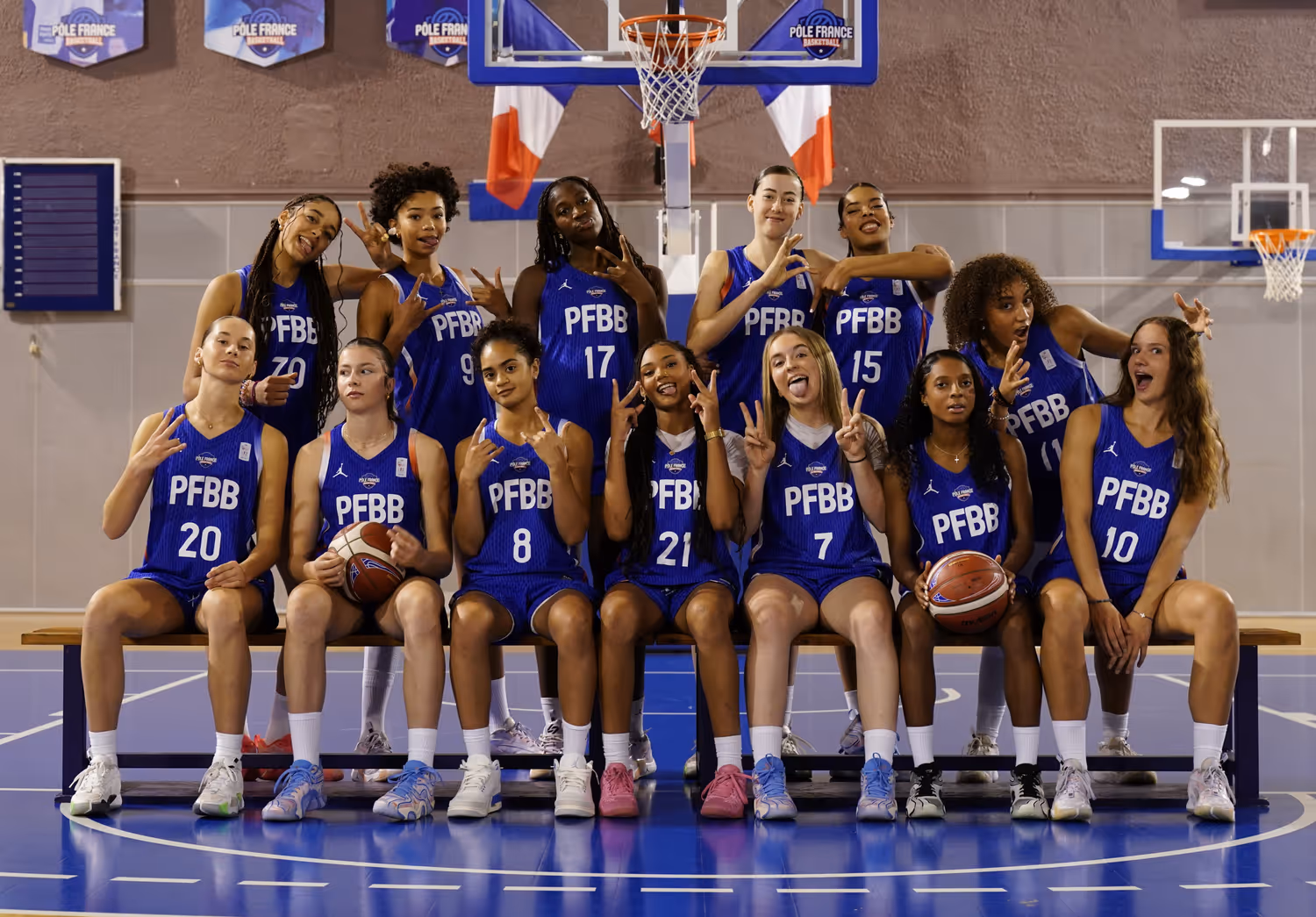 Les clubs des sortantes du Pôle France