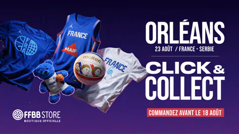 Le Click&Collect évolue pour le match d'Orléans !