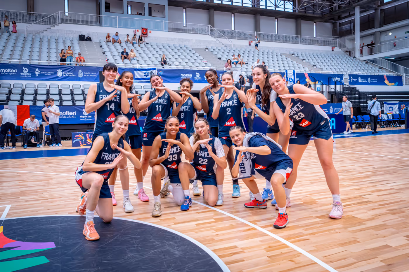 Fra Isr U18 Team