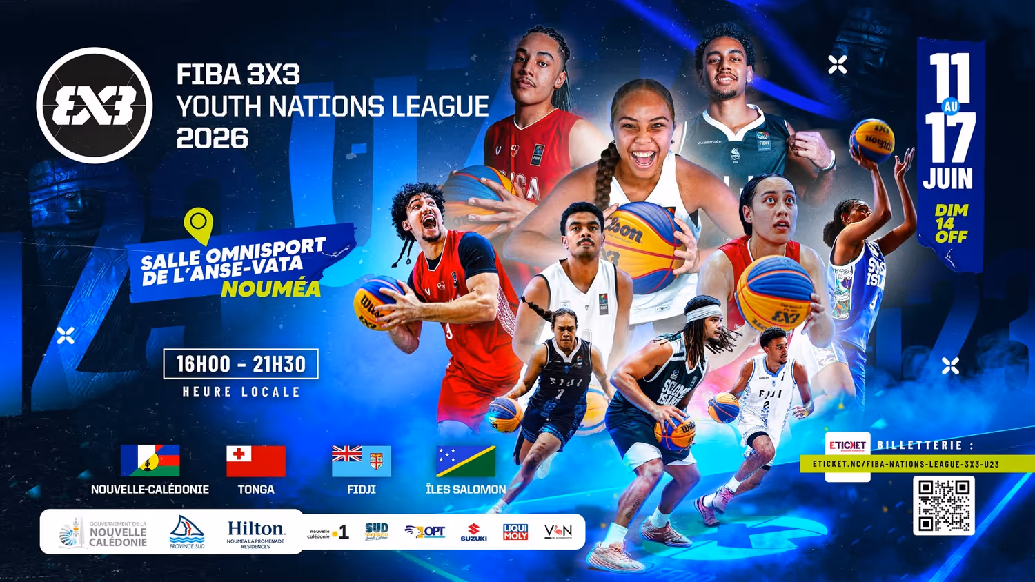 La Nouvelle-Calédonie accueille la Nations League U23 de 3x3