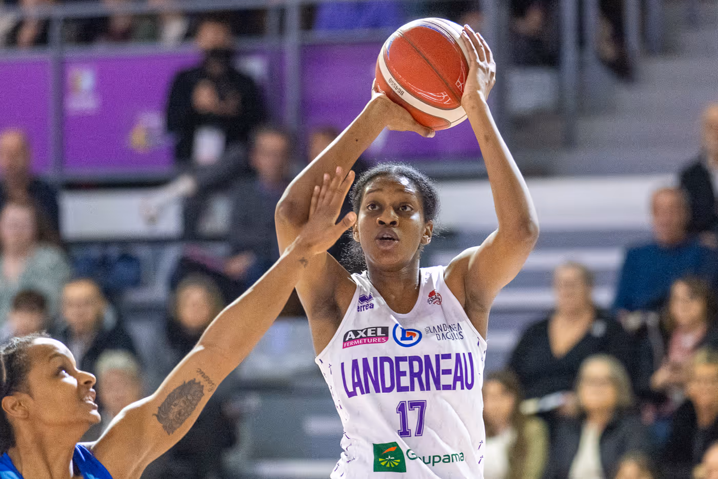 Lfb 2024 2025 J15 Landerneau Basket Landes Adja Kane