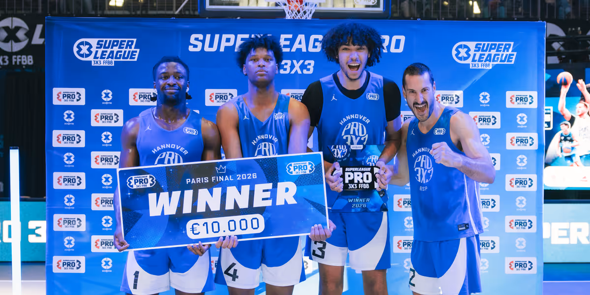 Hannover remporte la Superleague Pro 3x3 FFBB 2026