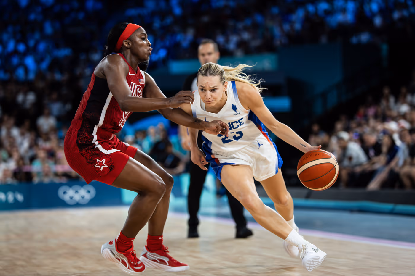 Jo 2024 Edf F Finale Fra Usa Marine Johannes