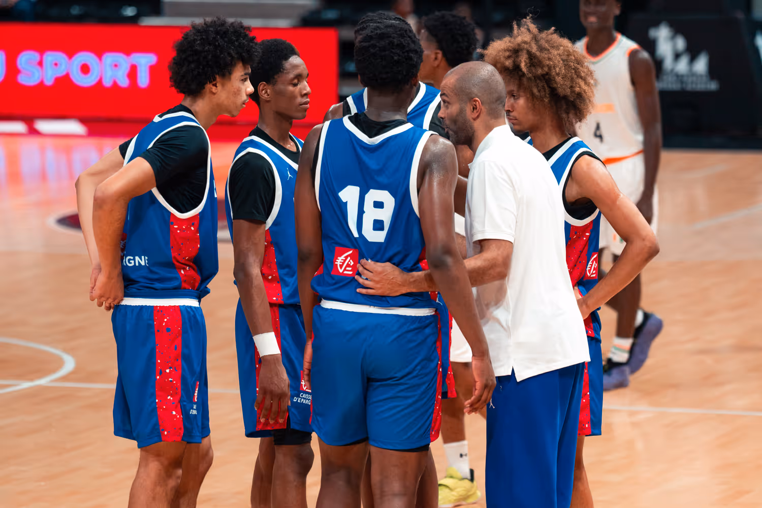 Premier test validé pour les Bleuets de Tony Parker