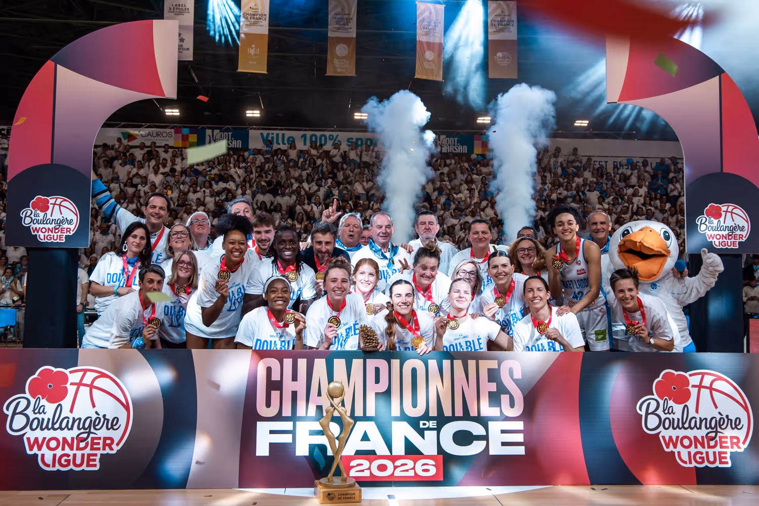 Basket Landes garde son précieux