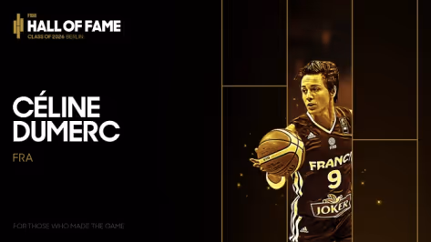Dumerc intronisée au Hall Of Fame FIBA
